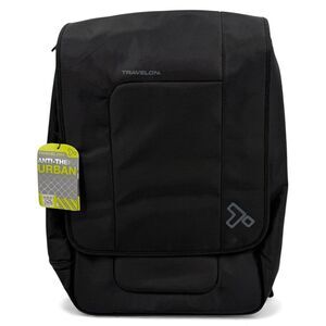NEW Travelon Anti-Theft Urban Slim-Line Travel Backpack Black